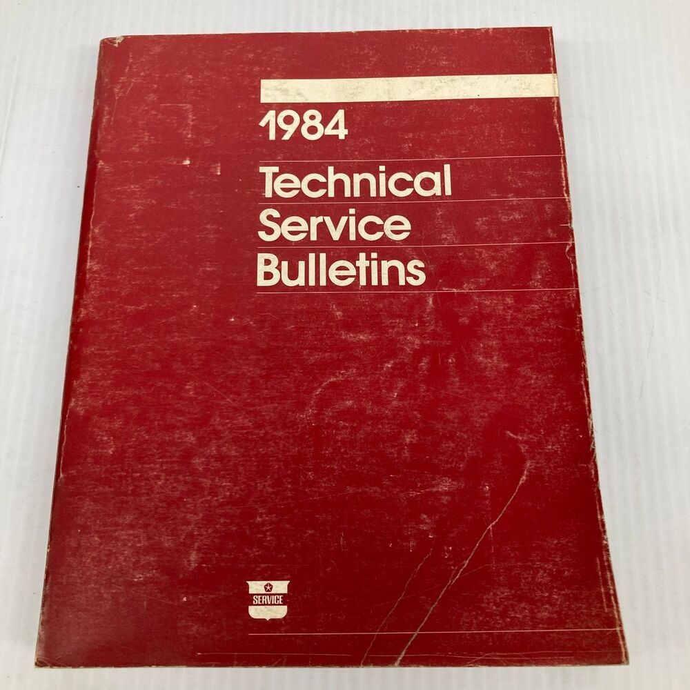 Chrysler Technical Service Bulletins 1984